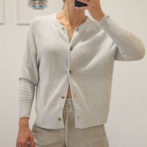 American vintage baby blue cardigan size xs/s